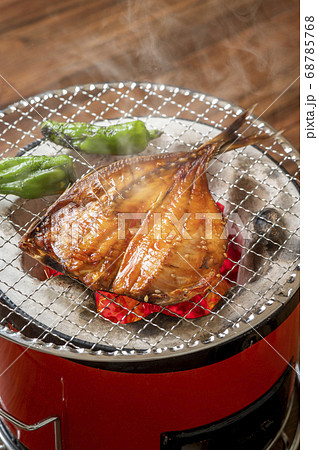 アジの干物 炭火焼 アジの干物 炭火焼 68785768