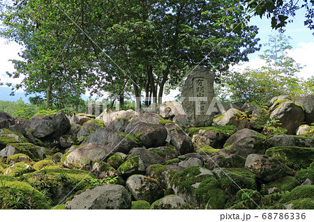 有明山社旧跡　長野県松川村 68786336