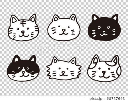 Cute Cat Icon Set. Vector & Photo (Free Trial)