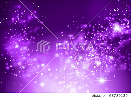 紫色キラキライメージ 68789126