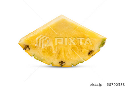 pineapple on white background 68790588