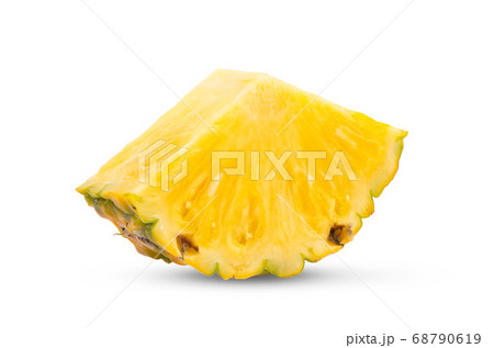pineapple on white background pineapple on white background 68790619