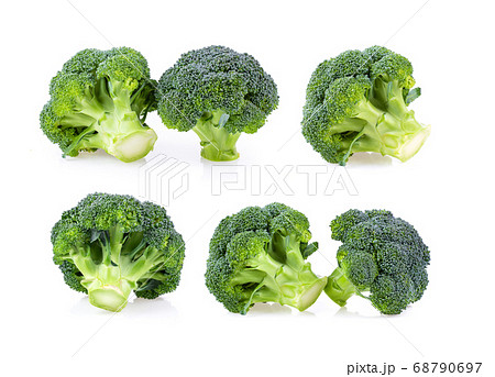 broccoli isolated on white background broccoli isolated on white background 68790697