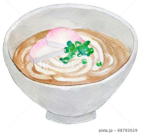 うどん　和風　かけうどん 68793029