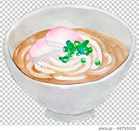 うどん　和風　かけうどん 68793029