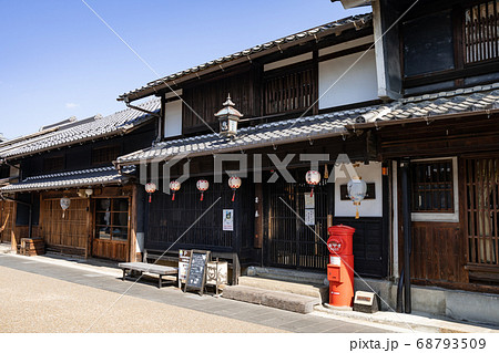 岐阜県　川原町の古い町並み  （有）安藤商店 川原町工房 68793509