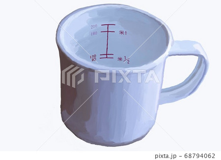 ホーローのメジャーカップ 68794062