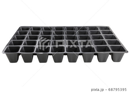 plastic product, tray for seedlings, black tray on plastic product, tray for seedlings, black tray on 68795395