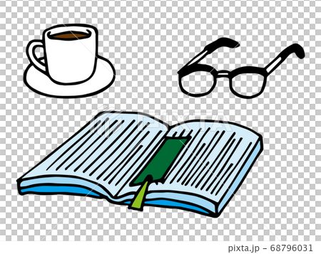 眼鏡咖啡杯書 眼鏡咖啡杯書 68796031