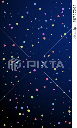Festive rare confetti. Celebration stars. Colorful Festive rare confetti. Celebration stars. Colorful 68797292