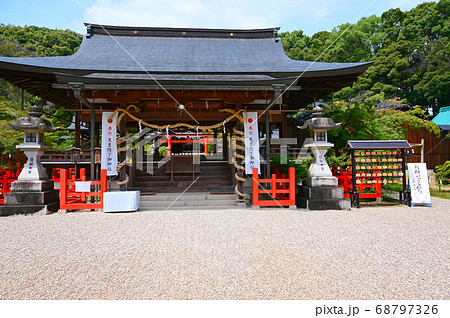 瀧田大社 拝殿 風の神 瀧田大社 拝殿 風の神 68797326