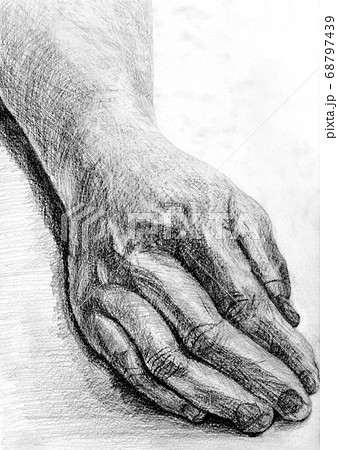 right hand drawing