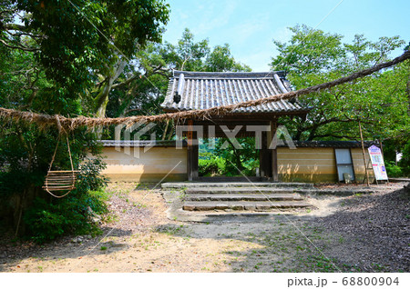 長岳寺　大門　山の辺の道 68800904