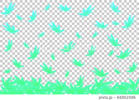 Maple background (turquoise) 68802086