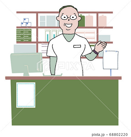 薬剤師 イラスト のイラスト素材 6022