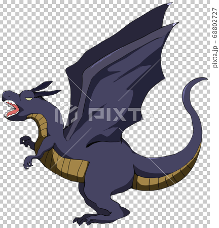 Illustration Of A Cool Dragon Stock Illustration