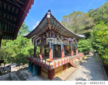 河東郡 智異山 自然の風景 68802932