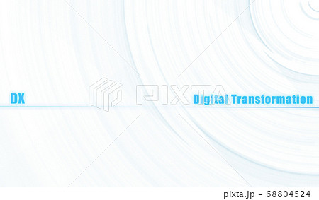 DX 白背景 波紋イメージ素材 DX 白背景 波紋イメージ素材 68804524