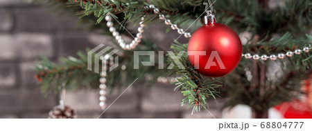 クリスマスホーリー クリスマス・ホーリー クリスマスツリー 68804777