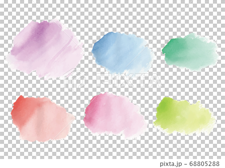 6色水彩 68805288