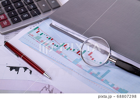 Business statistics concept. Business statistics concept. 68807298