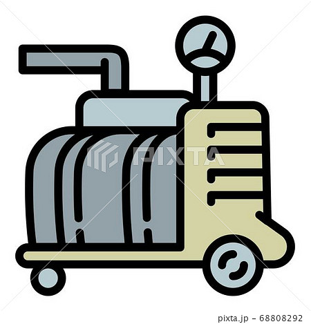 Factory pool compressor icon, outline style 68808292
