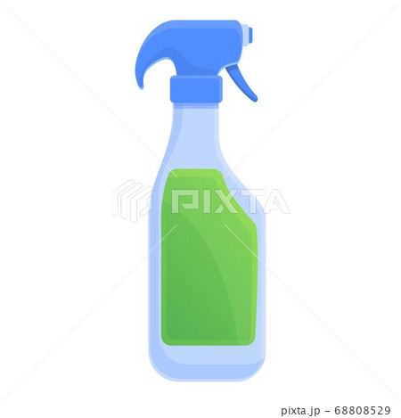 Disinfection hand spray icon, cartoon style Disinfection hand spray icon, cartoon style 68808529