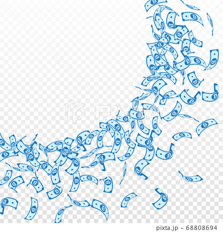 Bitcoin, internet currency notes falling. Small BT 68808694