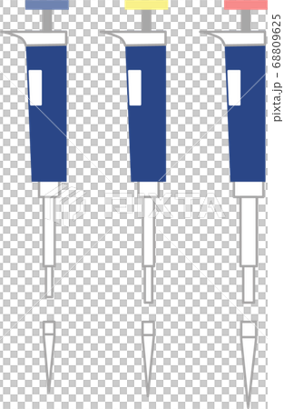 三種類型的微量移液器 68809625