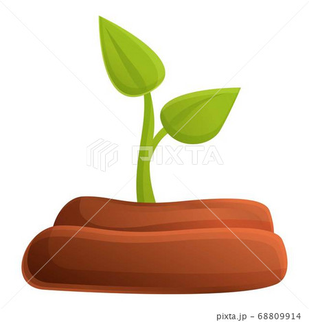 Fertilizer plant icon, cartoon style 68809914