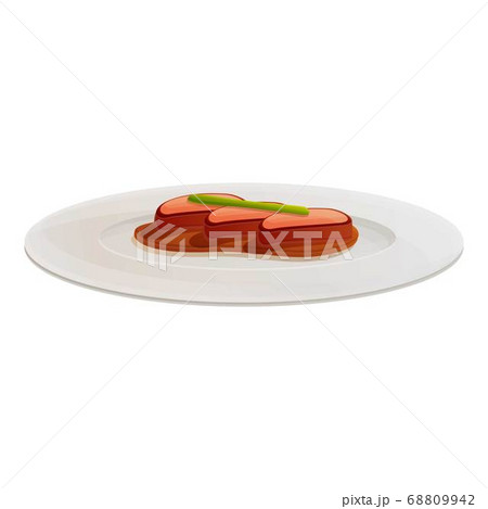 Sweet molecular cuisine icon, cartoon style Sweet molecular cuisine icon, cartoon style 68809942