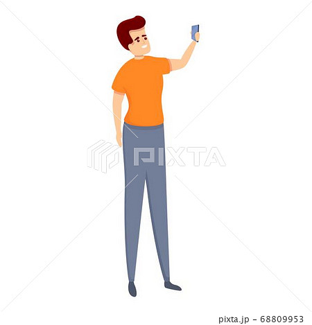 City tourist explorer icon, cartoon style City tourist explorer icon, cartoon style 68809953