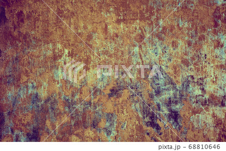 Horizontal background textured of stone wall, copyspace ready for design, wallpaper 68810646