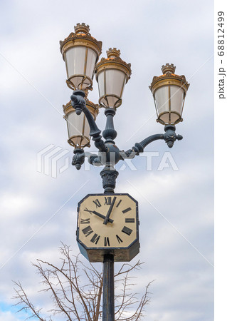 Lamp Pole Clock Lamp Pole Clock 68812499