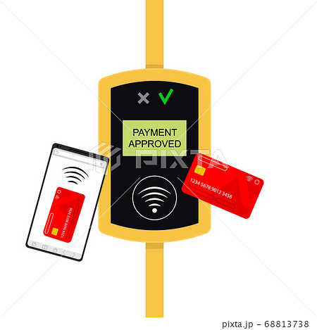 Cartoon Color Ticket Validation and Card. Vector 68813738