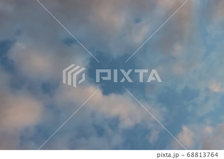 The sky in the clouds at sunset. The sky in the clouds at sunset. 68813764
