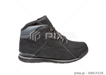 one black men's boot for an active lifestyle, on a 68814326