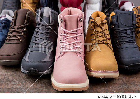 Lots of autumn or winter nubuck leather boots, Lots of autumn or winter nubuck leather boots, 68814327
