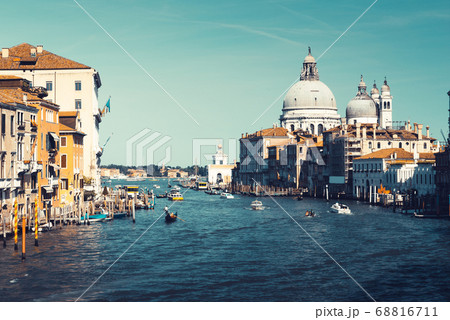 Grand Canal and Basilica Santa Maria della Salute, Grand Canal and Basilica Santa Maria della Salute, 68816711