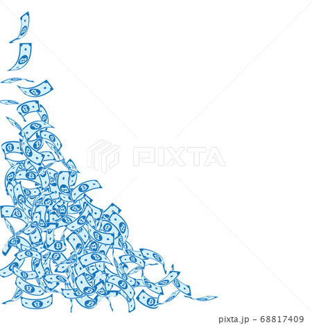 Bitcoin, internet currency notes falling. Small BT 68817409