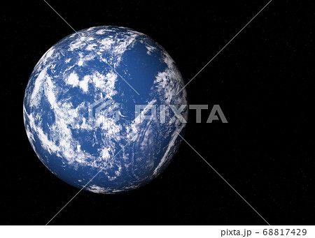 地球CG perming3DCG イラスト素材 地球CG perming3DCG イラスト素材 68817429