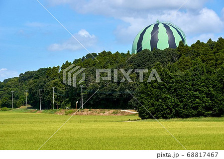 千葉県　スイカのガスタンク　冨里 68817467