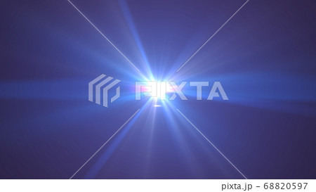 フレアライト光線ビームグラフィック背景素材 68820597