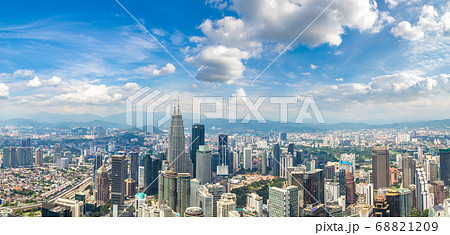 Panoramic view of Kuala Lumpur Panoramic view of Kuala Lumpur 68821209
