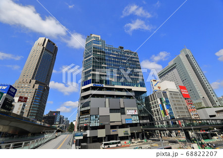 東京 渋谷駅南口の街並み 東京 渋谷駅南口の街並み 68822207