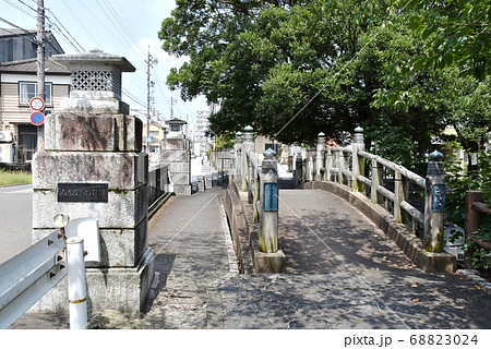 桑名市三条大橋と南大手橋 桑名市三条大橋と南大手橋 68823024