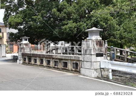 桑名市南大手橋と三条大橋 桑名市南大手橋と三条大橋 68823028