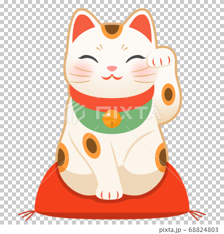 Manekineko raising his left hand Manekineko raising his left hand 68824803
