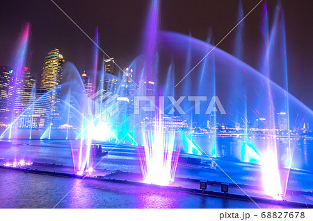 Laser show in Singapore 68827678