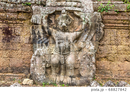 Preah Khan temple in Angkor Wat Preah Khan temple in Angkor Wat 68827842